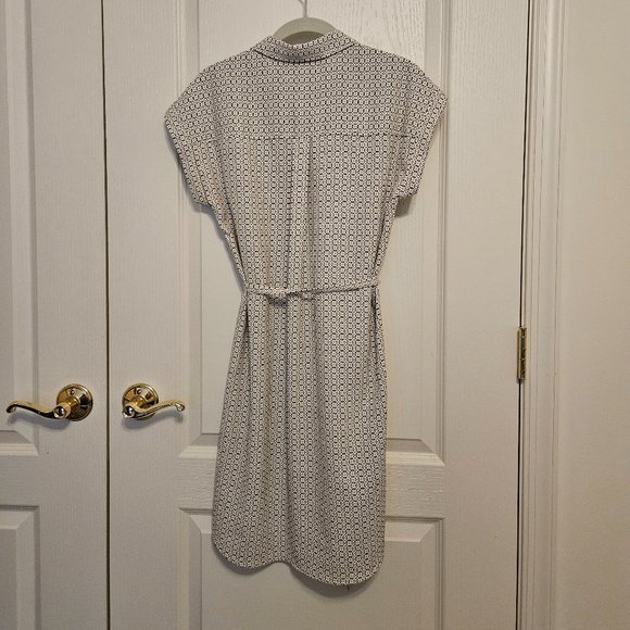 Express Button Down Patterned Shirt Dress Size SMALL - Picture 5 of 9